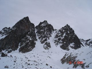 vista dei due canali dai dossi del Lago Mongioie