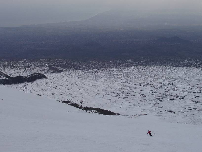 Sciando con ... vista sul mare