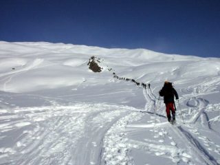 Verso la punta, zona intermedia