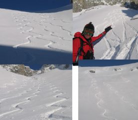 Primo pendio, secondo con Gian che indica la via..., terza parte e gran finale!