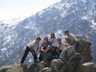 La Cima del pilastro...il gruppo