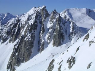 vista sulle guglie della bedretto