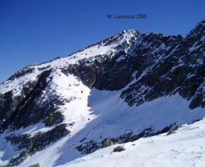 Parete nord m. Laroussa