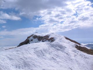 In cresta verso il Mondolè