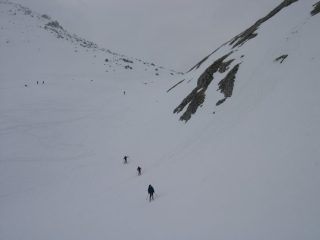 la prima parte di discesa