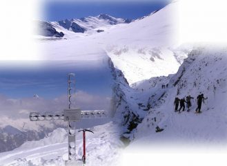 Salita molto bella e splendida discesa, grazie alla neve fresca abbondante sul ripido pendio finale; panorama stupendo