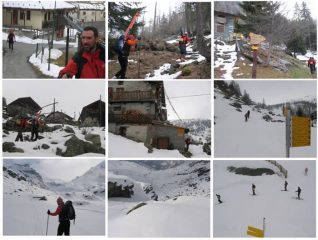 Le varie fasi della gita