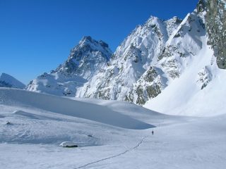 I piani alti sotto la casermetta,a quota 2700circa...