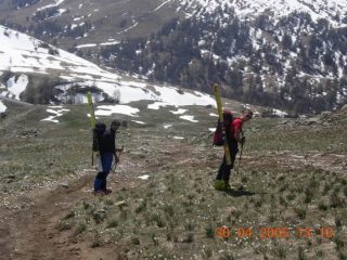 arriva la seconda foto... il COACH e LUCA quando si divertono un pò meno