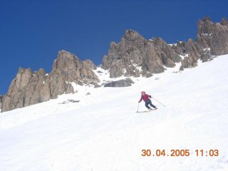 prima SARA all'uscita del canale si diverte un mondo...e dopo LUCA e COACH un pò meno