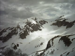 La forcella tra P.Trento e P.Trieste