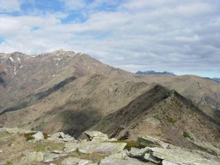 La cresta dal Monte Servin
