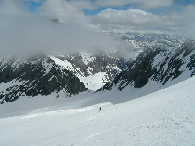 Scendendo verso il colle d'Arnas