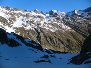 Il Comborant salendo nel Vallone di Seccia