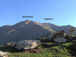 Le due vette dall'alpe La Cialma