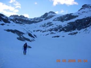 arriva la seconda: la prima parte del percorso di salita (la terza è simile, la evito...)