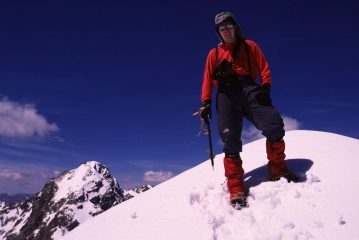 Stelvio in vetta alla Punta Gioffredo (15-5-2005)