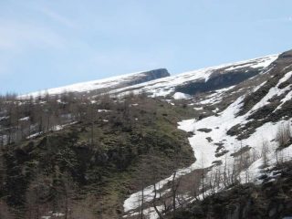 La parte finale della salita