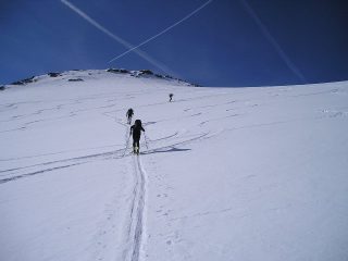la cima si avvicina