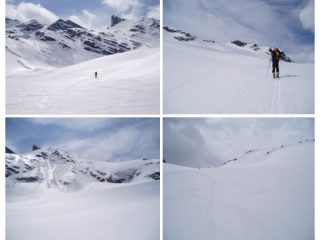 4 momenti della salita.
