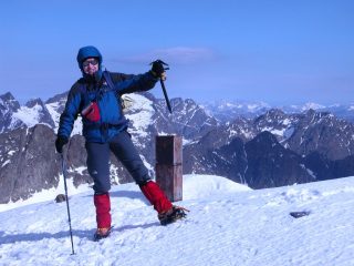 io in vetta al Monte Clapier (22-5-2005)