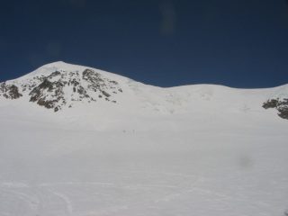 la parte superiore dell'itinerario oltre l'Alphubeljoch