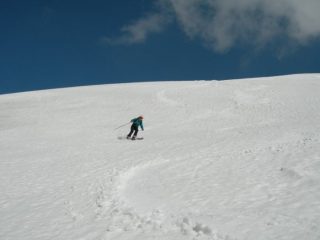 la prima parte di discesa