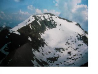 Il M.Glacier dal M.Dela'