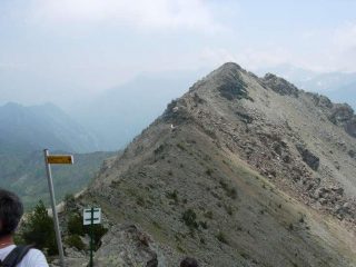 Cima Perchè dal colletto tra le due punte