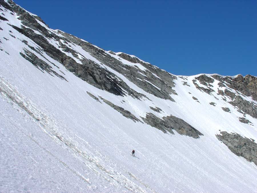 Versante nord cresta P.te Pers