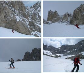 ambiente Dolomitico (e invernale) nel V.di Fossaceca.