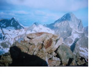 Ancora il M.Emilius..ma dalla Grand Roueuse..