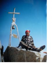 In vetta all'Adamello..