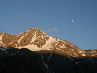 Il Pizzo Stella dal rifugio