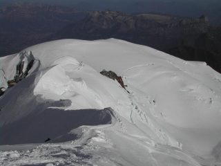 La cresta delle Bosses