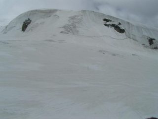 seracco di fronte a Plateau Rosa