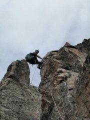 il camino del 3° tiro