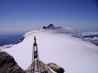 P.Gnifetti vista dalla Zumstein