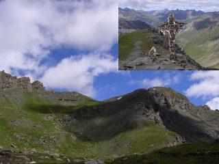da sinistra:i fortini,il colle e la punta