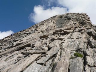 il lastroni sotto la cima