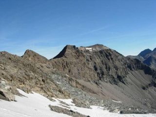 La Gran Vaudala da poco prima del Colle di Nivoletta