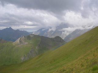 arcobaleno salendo alla tete entre deux sauts