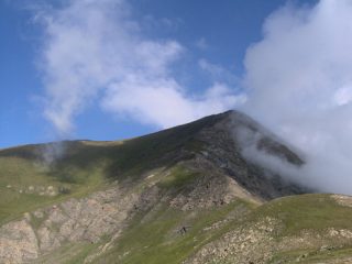 La vetta dal Colle della Croce di Ferro