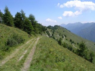 Ultimi metri prima del colle della Battagliola (2248)