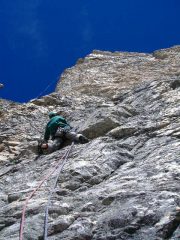Sul terzo tiro di 6a