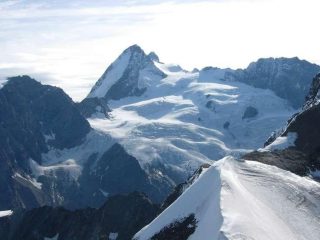 Panorama su Tète de Valpelline e Dent d'Hèren