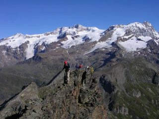 Tratto aereo nella prima metà della cresta