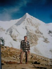 L'Obergabelhorn dalla Cabane de Mountet...