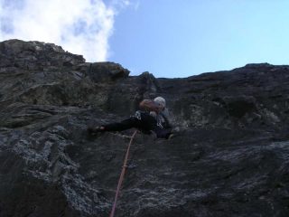 l'inossidabile Jek supera in libera la placca di VII del quarto tiro