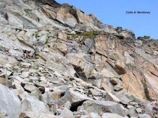 Colle di Bardoney dal versante piemontese
